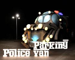 play Police Van Parking