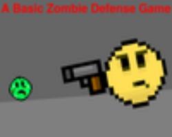 play A Basic Zombie Defense Game