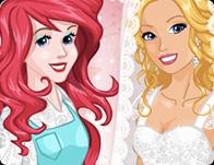 play Ariel As Barbie'S Wedding Stylist