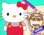 play Hello Kitty Face Painting