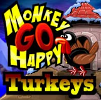 play Monkey Go Happy Turkeys
