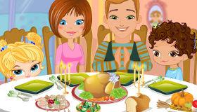 play Thanksgiving Dinner Table