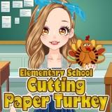 play Elementary School: Cutting Paper Turkey