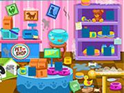 play Clean Up Pet Shop