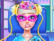 play Super Barbie Brain Doctor