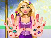 play Rapunzel Hand Treatment