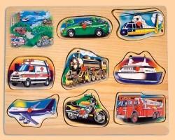 Vehicles Puzzle For Kids