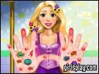 play Rapunzel Hand Treatment