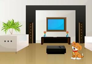 play Cute Dog Hungry Escape