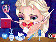 play Elsa Nose Doctor