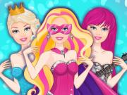 play Super Barbie From Princess To Rockstar