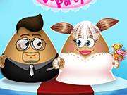 play Pou Girl Wedding Party