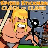 play Spider Stickman Clash Of Clans