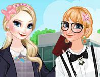 play Frozen Sisters College Life