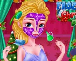 play Frozen Anna Christmas Prep