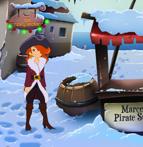 play Cap'N Marcela'S Winter Wonderland