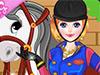 Girl And Horse Dressup