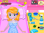 play Princess Sofia Insects Sting Game