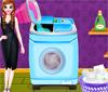 play Frozen Annas Laundry