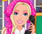 play Barbie'S Lovely Flower Shop