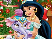 play Princess Jasmine Christmas Tree