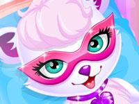 play Super Cat Baby Kissing