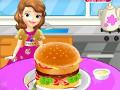 play Sofia The First Cooking Hamburgers