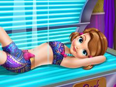 play Little Princess Tanning Solarium