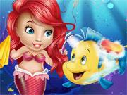 play Baby Ariel Fish