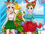 Frozen Sisters Christmas Party
