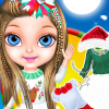 Play Baby Barbie Christmas Magic