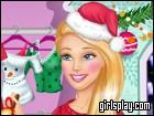 play Barbie Christmas Surprise