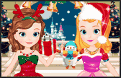 Sofia Christmas Date With Amber Dress Up Game game