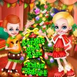 play Barbie And Ken Xmas Babies