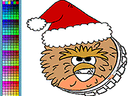 play Chewbacca Christmas Coloring