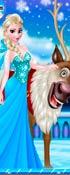 play Rudolf And Elsa In The Frozen Forest