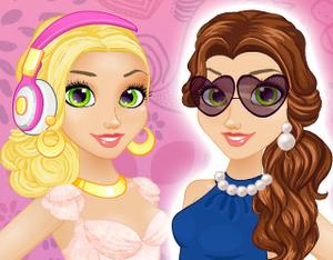 play Rapunzel Blonde Vs Brunette