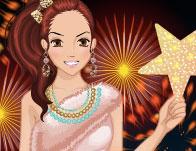 play Blissful New Year Dressup
