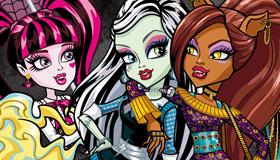 play Not A Monster High Dress Up Game