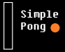 play Simple Pong