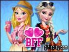 play Barbie And Elsa Bffs