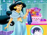 play Princess Jasmine Housekeeping Day