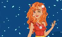 play Xmas Top Model Dress Up: