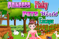 play Princess Pinky Pets World Escape
