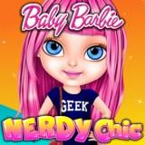 play Baby Barbie Nerdy Chic