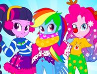 play Equestria Girls Winter Fashion