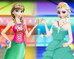 play Elsa And Anna Party