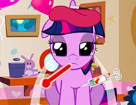 play Twilight Sparkle Flu Treatment