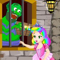 play Princess Juliet Trolls Castle Escape