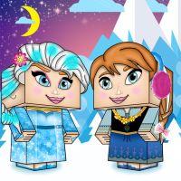 play Frozen Dressup Minecraft